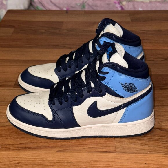 Nike Jordan 1 Retro High OG Obsidian UNC 2019 (575441-140) Size 6Y main image 10